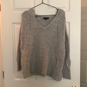 COPY - American Eagle Grey Hooded Sweater